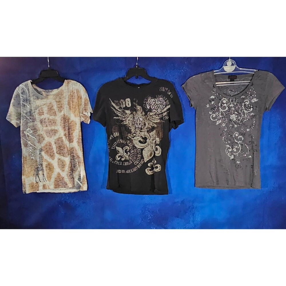WOMEN'S SIZE M/L WESTERN T-SHIRT COLLECTION COWGIRL LEGEND,BLUE 84,COWGIRL UP